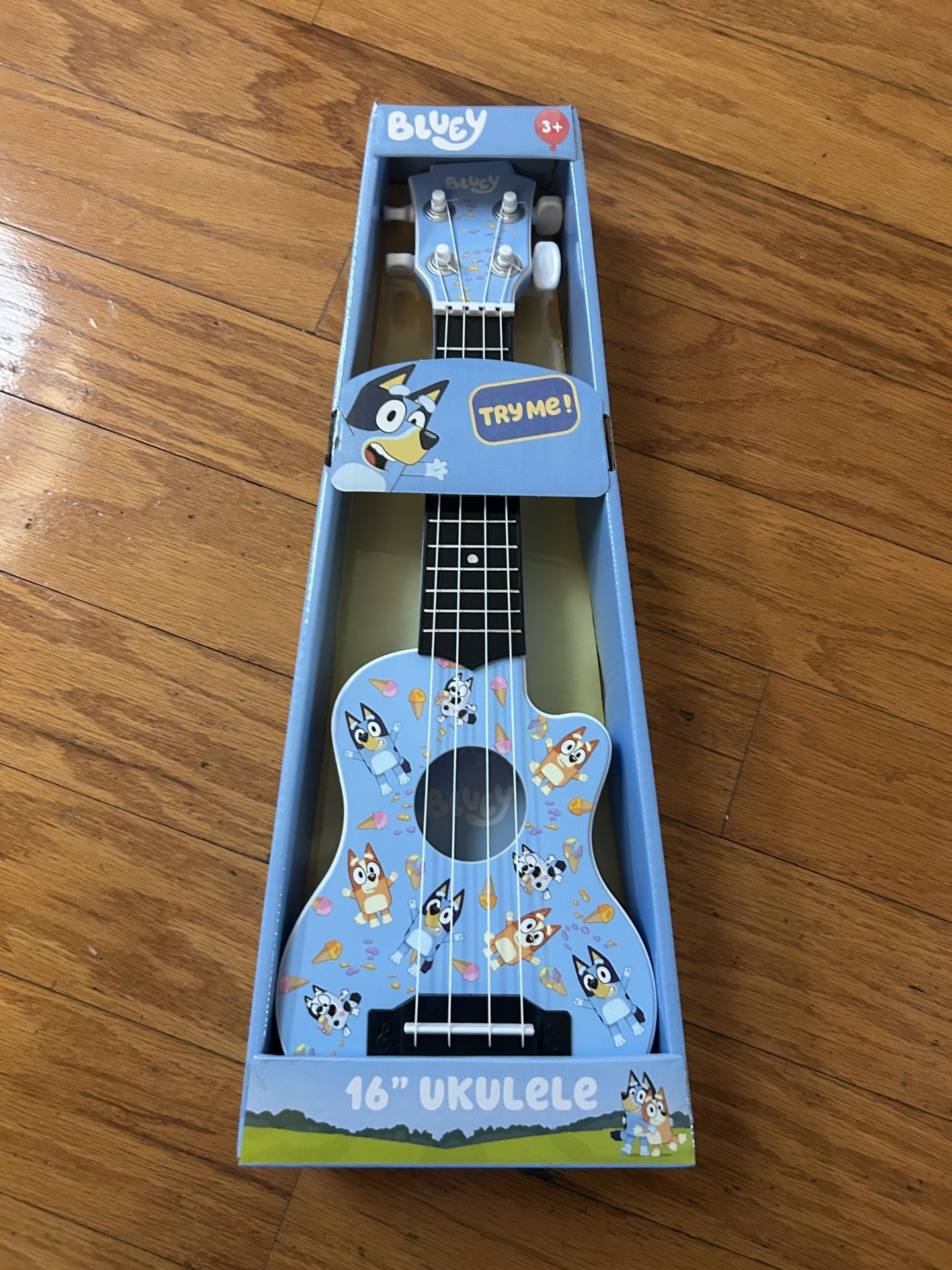 NWT 16" Bluey Ukulele for Kids