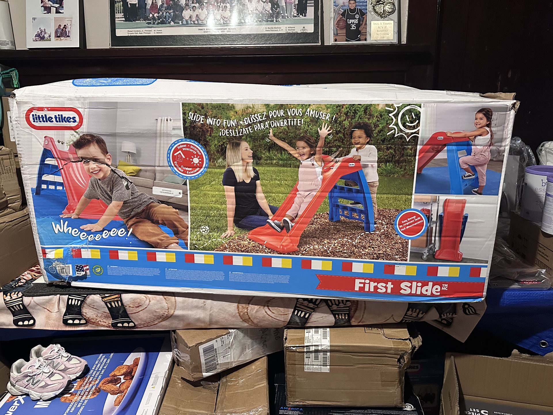 Little Tikes My First Slide - Red/Blue