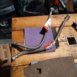 Faucet supply hoses stainless