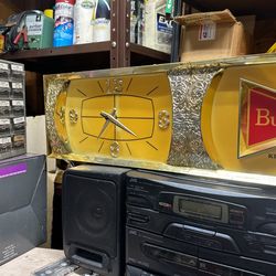 Budweiser Sign Works Great 