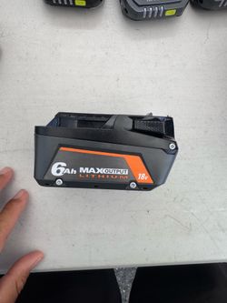 Ridgid 18V 6 AH Battery