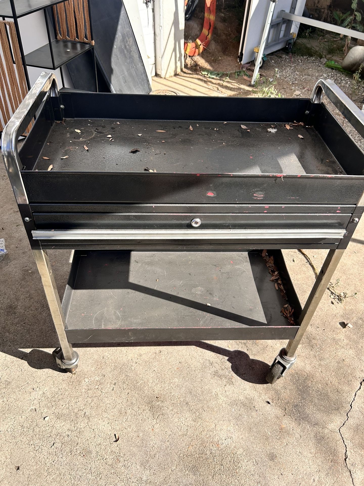 Single Drawer Tool Cart