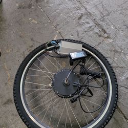 26in front ebike kit. Just add battery