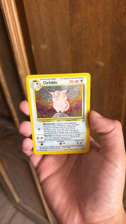 Clefable Holo Pokémon Card 5/130