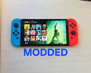 Nintendo Switch OLED 🔥 512GB 🔥  150 Games |8000 Retros|Live TV/Movies/Sports/FIFA