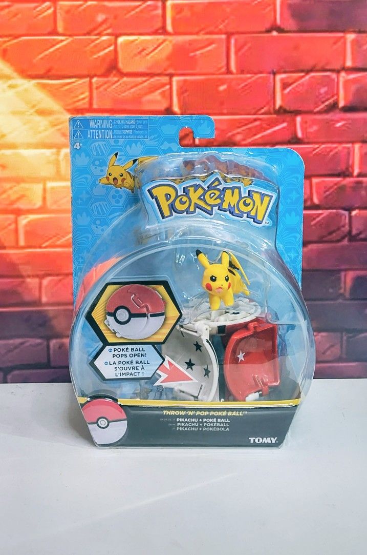 Pokemon Throw 'n' Pop Poke Ball Froakie Ultra Ball TOMY