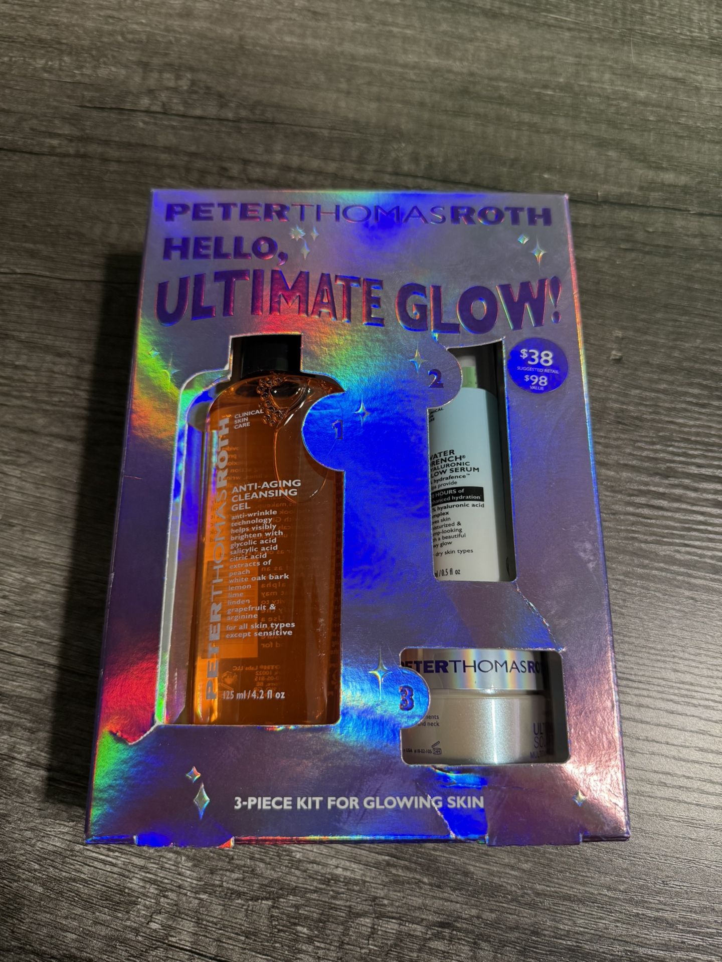 Peter Thomas Roth Hello, Ultimate Glow! 3-Piece Kit
