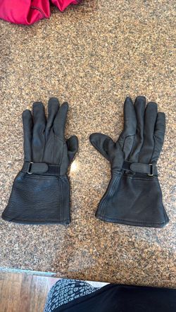 Leather Motorcycle Gloves