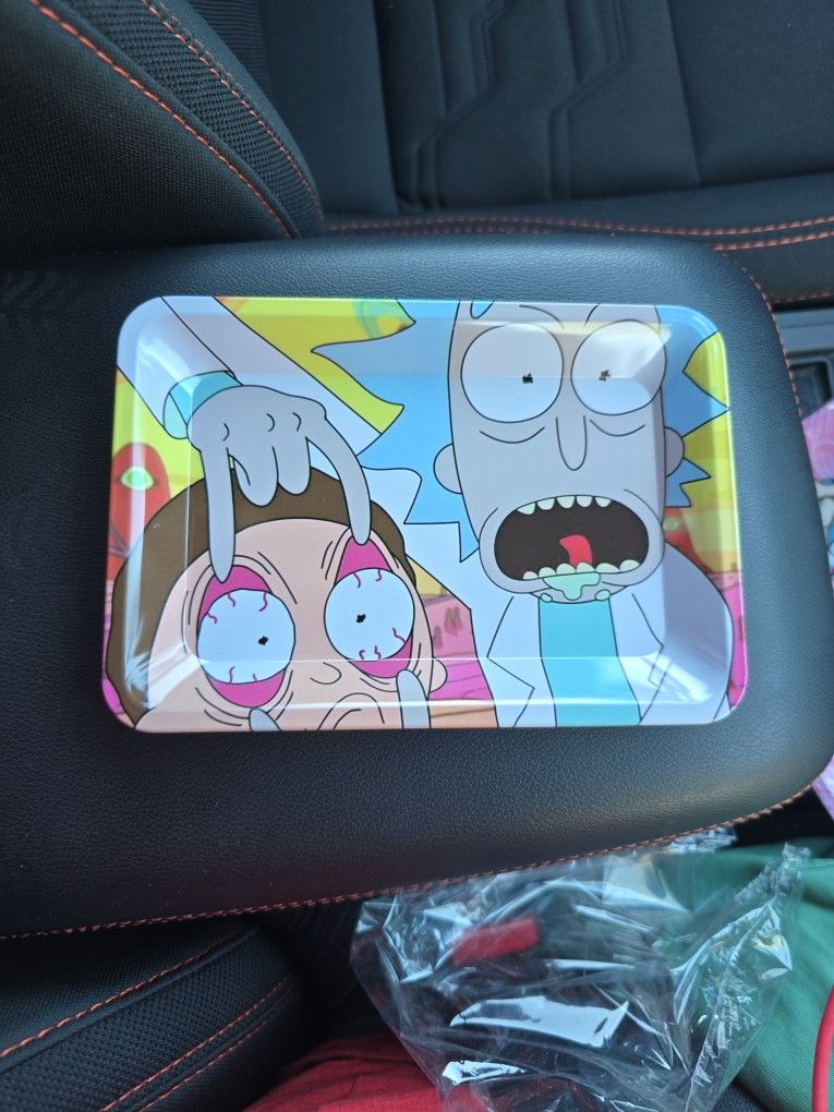 Rick And MORTY TRAYS