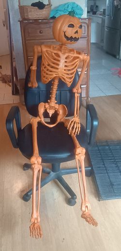 Skeletal pumpkinhead, Halloween