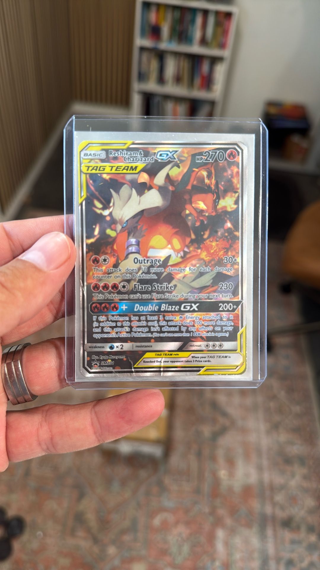 Reshiram & Charizard Tag Team Sun & Moon Promo
