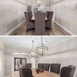 Dining Table And 8 Chairs