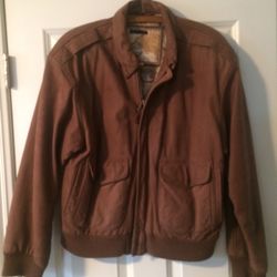 Small Adult Leather Winter Jacket