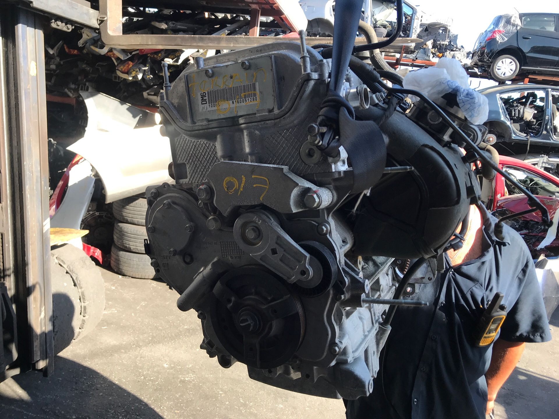 GMC Terrain Chevy Chevrolet Equinox motor engine part 2017