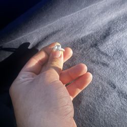 4.53 Ctw Square Brilliant Diamond Ring 