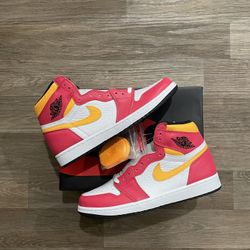 Brand New! Air Jordan 1 Light Fusion Red