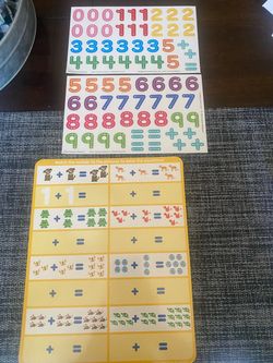 KDs learning stickers