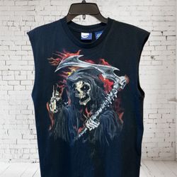 Grim Reaper Sleeveless T-shirt