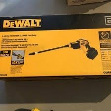 20V MAX 550 PSI 1.0 GPM Cold Water Cordless Electric Power Cleaner with 4 Nozzles (Tool Only)

