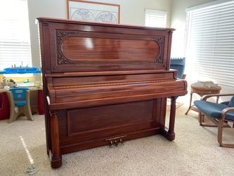 1902 Vose & Sons Upright Grand Piano