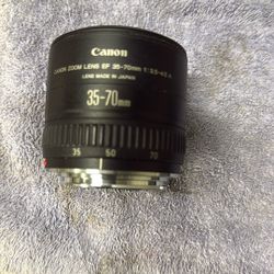 Canon Zoom Lens EF 35-70 MM 1:3.5-4.5 A