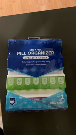Pill organizer