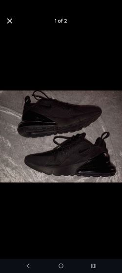 Nike Air Max 270, Triple Black, Woman 5.5