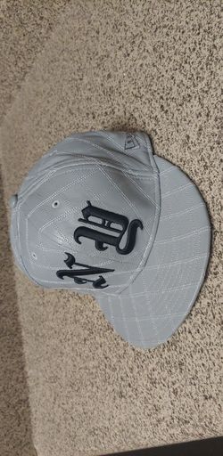 Supreme NY Fitted Leather Hat