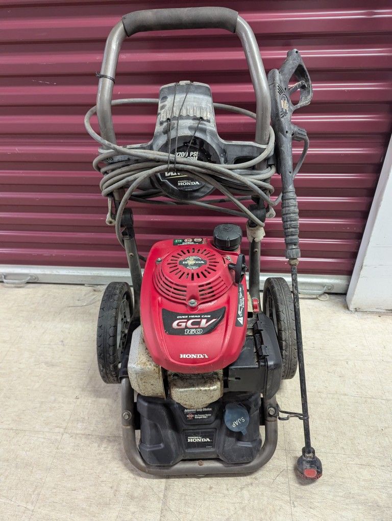 Honda Pressure Washer 2700psi