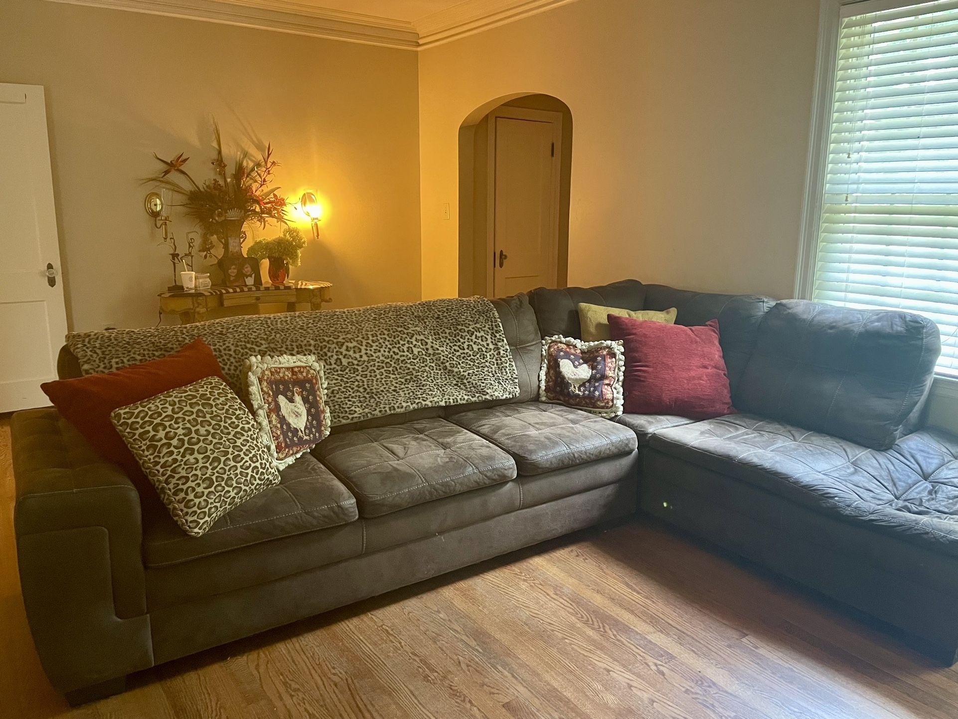 Brown Sectional