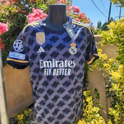 Real Madrid Away Soccer Jersey 23 24