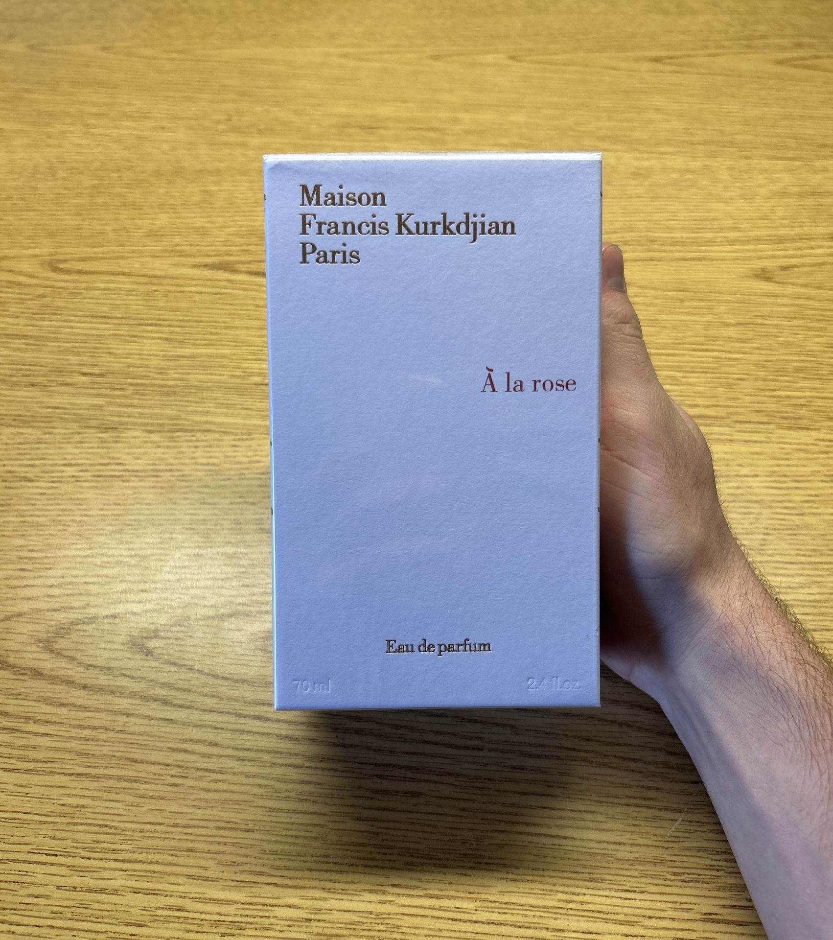 Maison Francis Kurkdjian A la Rose 2.4oz