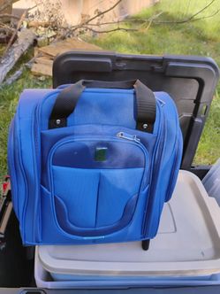Travelpro Blue Rolling Underseat Carry-On Bag