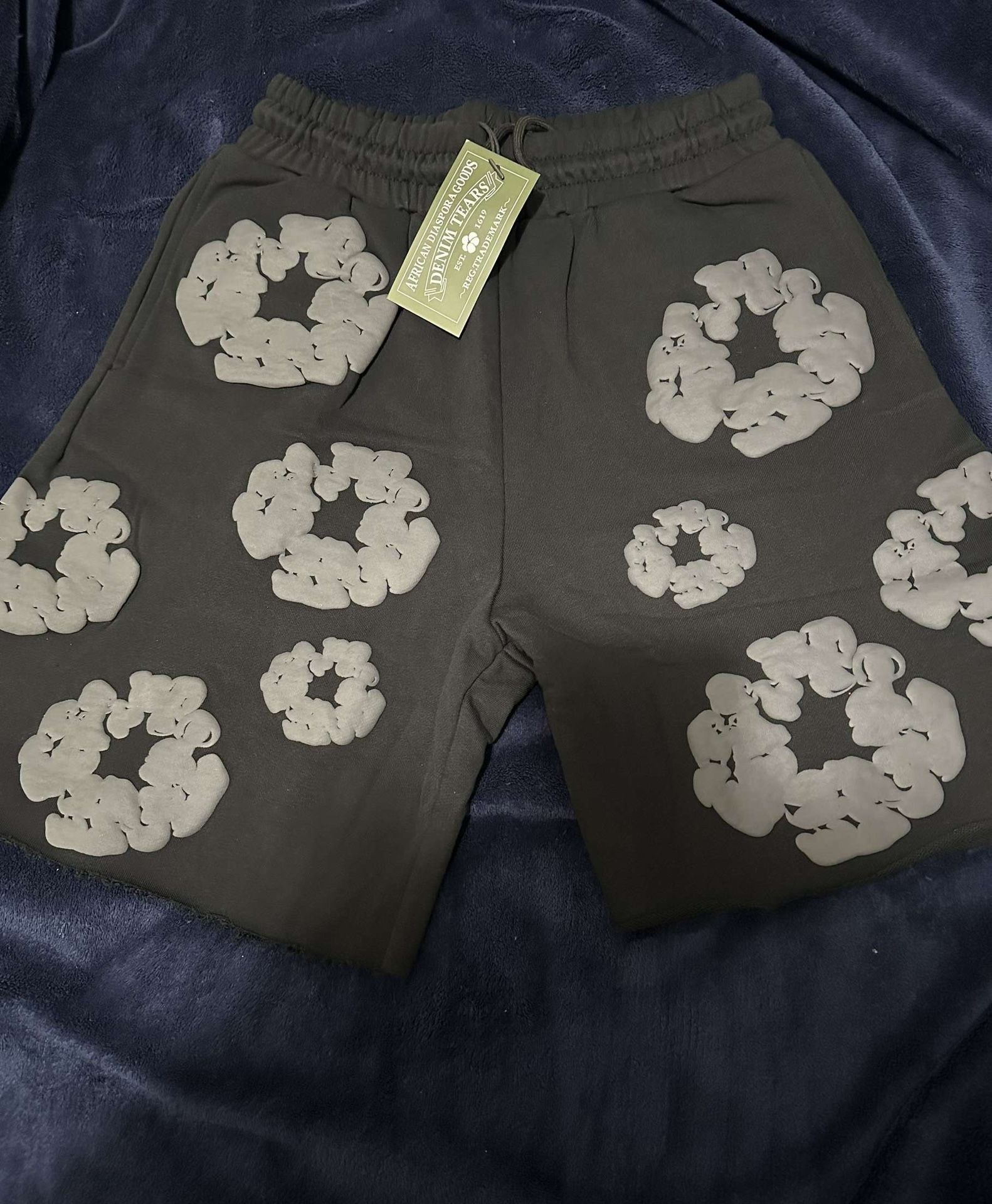 Denim Tear Shorts Black 