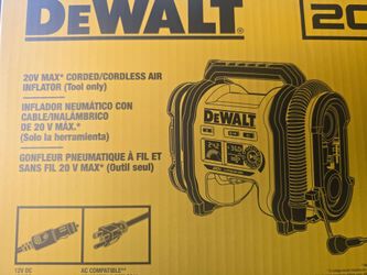 Dewalt cordless air inflator
