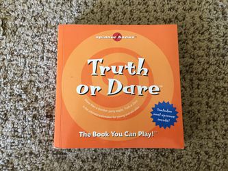Truth or Dare book, fun for a group of people $5.00. Must meet me in Eagan or IGH