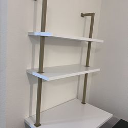 Shelf/desk Wall Mount ladder