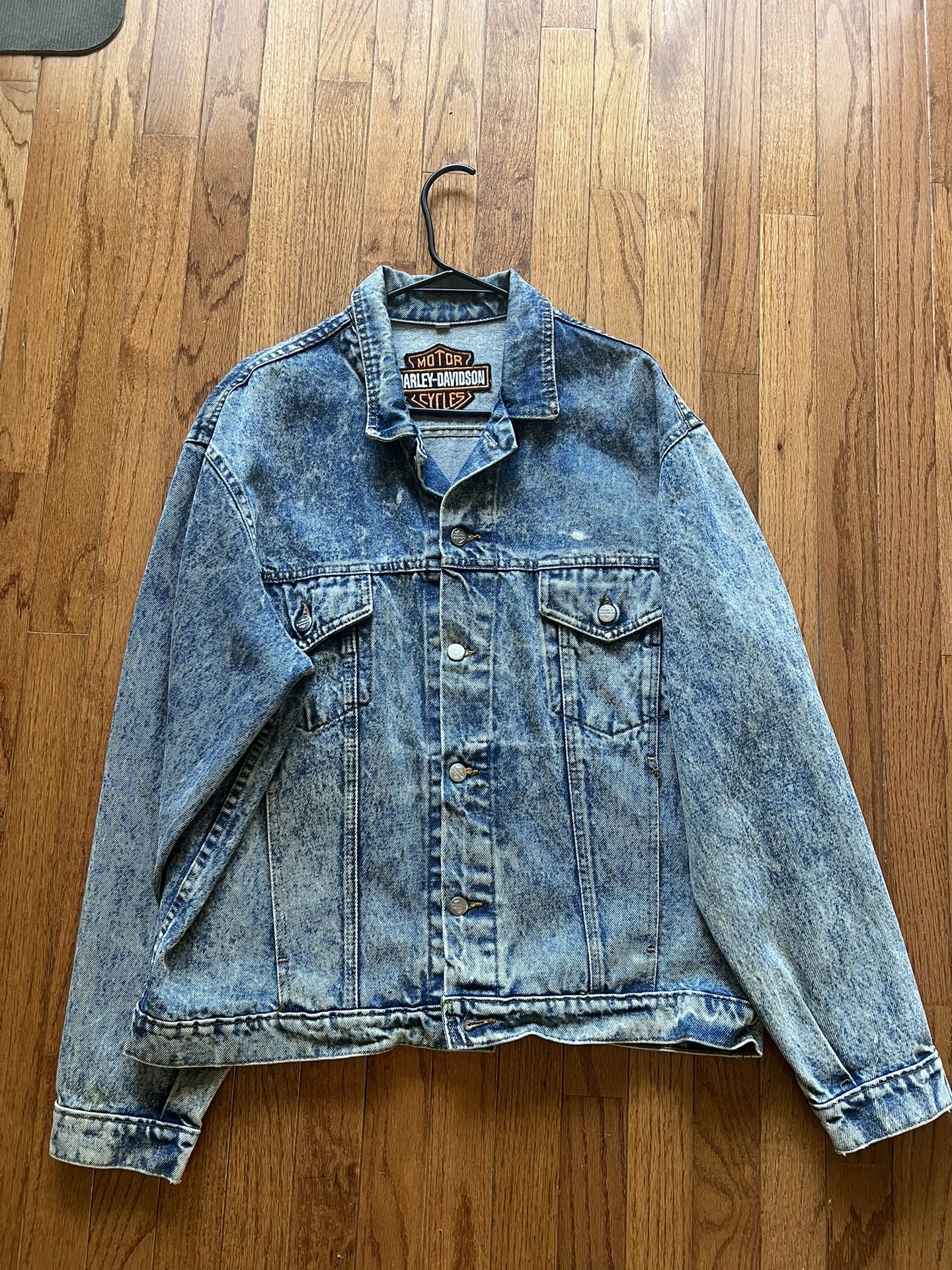 1980s HARLEY DAVIDSON Made In USA denim Jacket