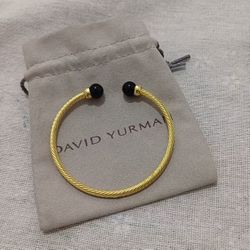 David Yurman Black Onyx Pearl Bracelet