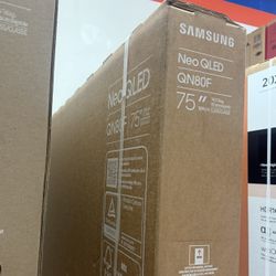 75” SAMSUNG NEO QLED QN80F 4K HDR SMART TV