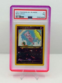 2001 Pokémon Southern Islands Mew Holo Promo PSA 7