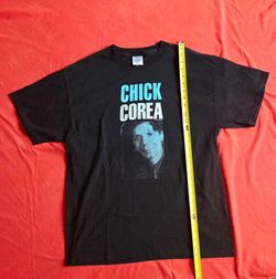 CHICK COREA VINTAGE SUPER RARE T-SHIRT SIZE LARGE KINT IN USA