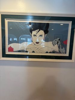 Nagel serigraph signed and numbered