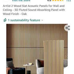 Wood Slat Accoustic Wall