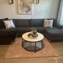 Gray Sectional 