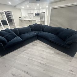 RH Modular Cloud Sectional Couch Sofa
