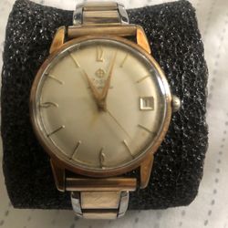 VINTAGE  60” ZODIAC  DALOGRAPHIC  MENS WATCH