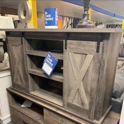 Arlenbry Gray Medium Tv Stand ⭐️ By Ashley ⭐️ Special  Discount