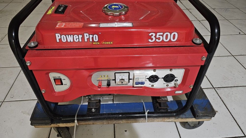 Powerpro Generators PowerPro By WEN Portable Generator 3500 Watt for Sale in North Miami ...