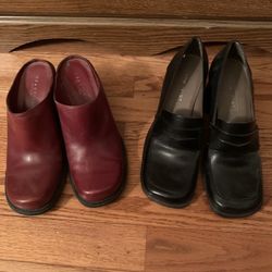 Size 5.5 Womens Heel And Wedge (New Without Box)